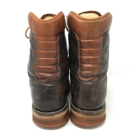 Kush N Kollar Chippewa Mens Work Boots Brown 8.5 main image 3